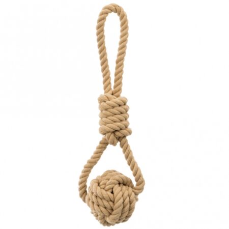 Trixie BE NORDIC Spieltau mit eingeflochtenem Ball - ø 8/30 cm