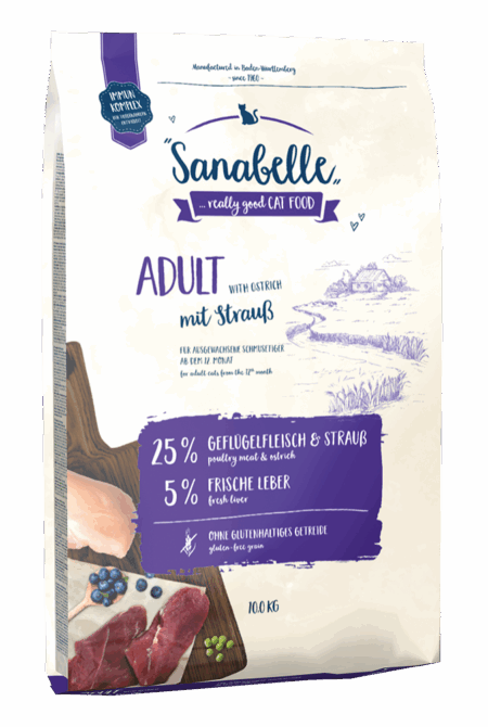 Sanabelle Adult Strauß 10kg