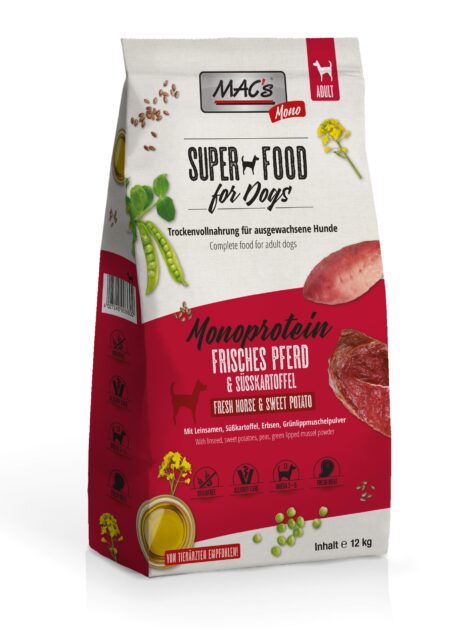 MAC´s DOG Mono frisches Pferd 12kg