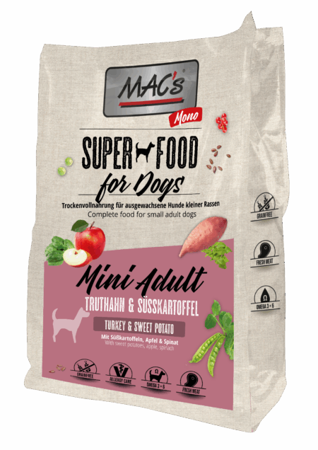 MAC's DOG Mono Mini Adult Truthahn 7kg